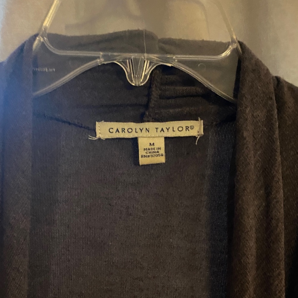Carolyn Taylor Women's Dark Brown Cardigan
